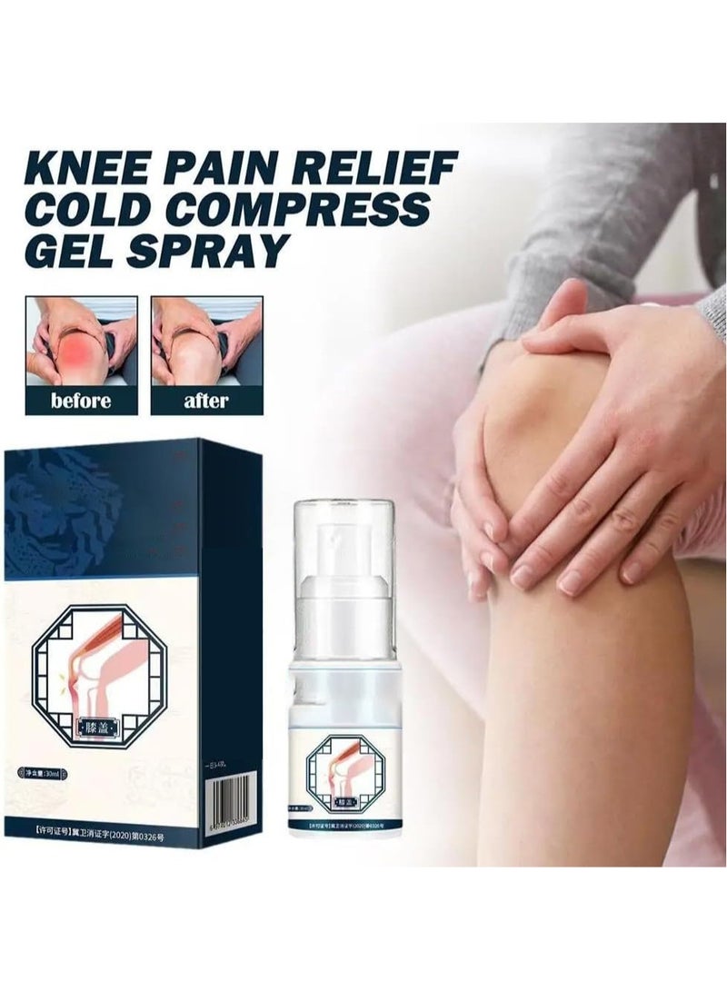 Cold Compress Spray for Knee Pain,Natural Knee Pain Relief,Joint Pain Relief Spray (30ml) - Image 2
