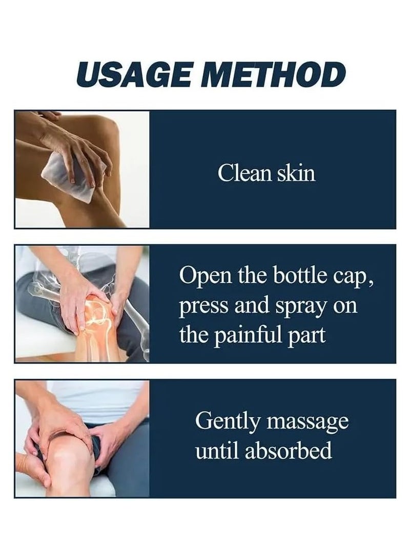 Cold Compress Spray for Knee Pain,Natural Knee Pain Relief,Joint Pain Relief Spray (30ml) - Image 4