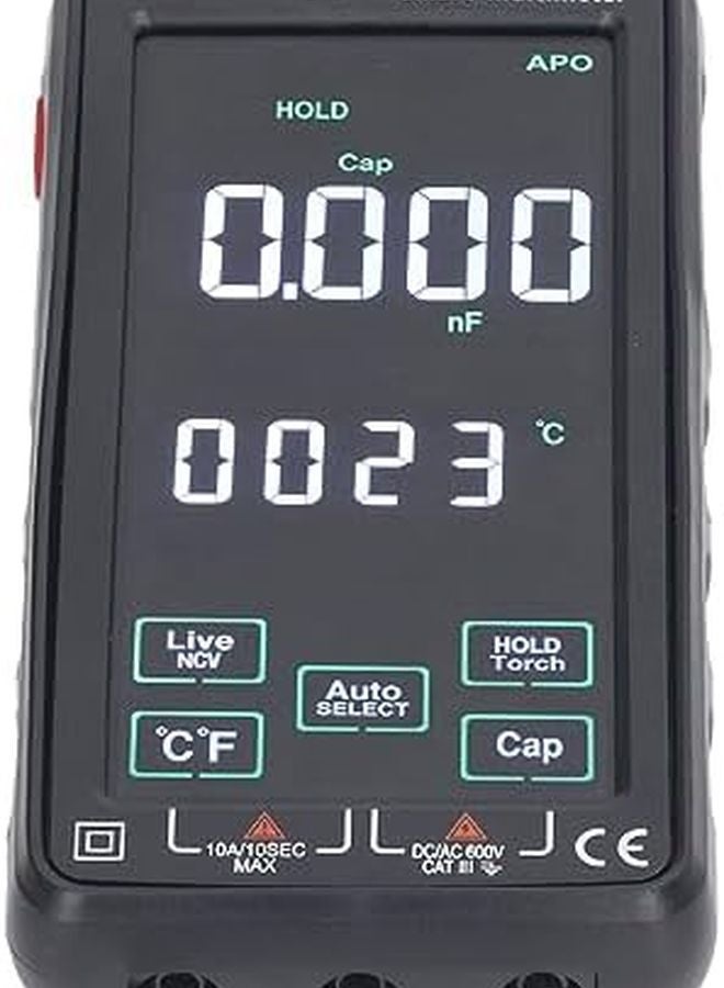 Smart Multimeter Electrical Tester Voltage Current Resistance Capacitance Frequency Temperature NCV Detector - Image 5