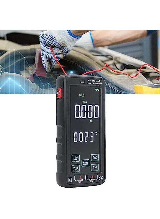Smart Multimeter Electrical Tester Voltage Current Resistance Capacitance Frequency Temperature NCV Detector - Image 3