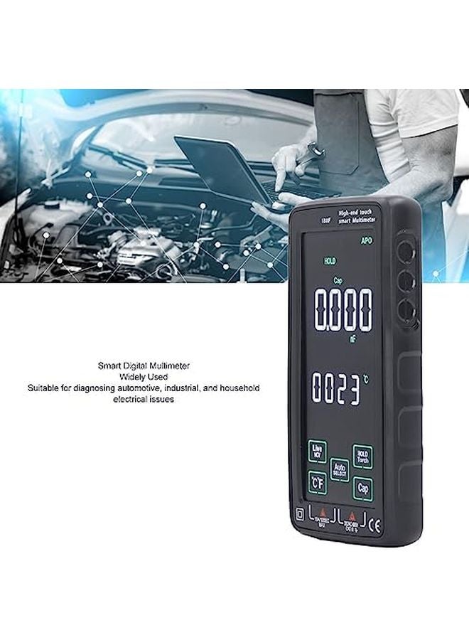 Smart Multimeter Electrical Tester Voltage Current Resistance Capacitance Frequency Temperature NCV Detector - Image 4