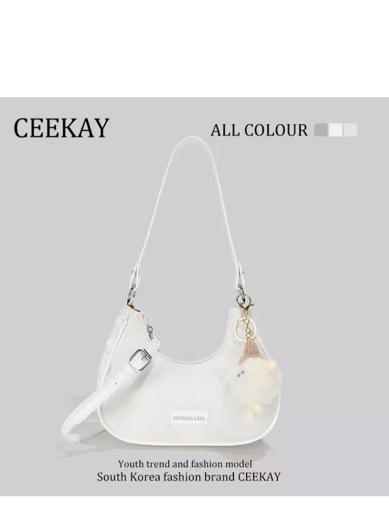 CEEKAY حقيبة كتف عصرية ذات نسيج متقدم - Image 1