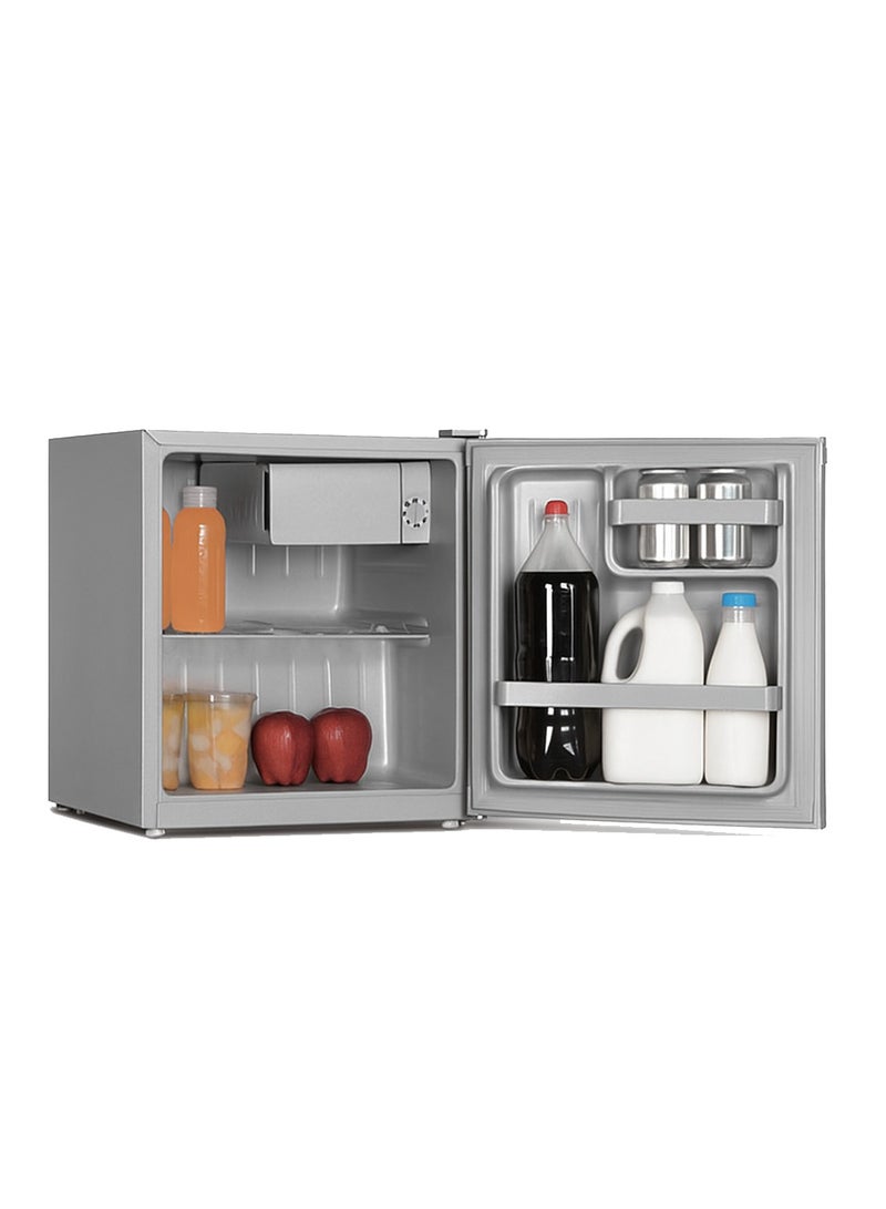 General Goldin 48 Lt 1.7 CuFt Steel Color Mini Refrigerator, Noiseless, Energy Saving, Freezer Storage - Image 2