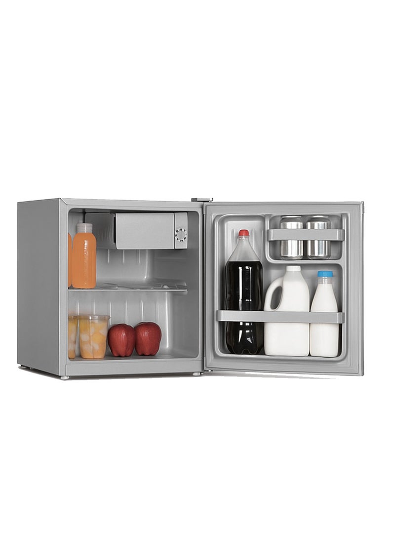 General Goldin 48 Lt 1.7 CuFt Steel Color Mini Refrigerator, Noiseless, Energy Saving, Freezer Storage - Image 4