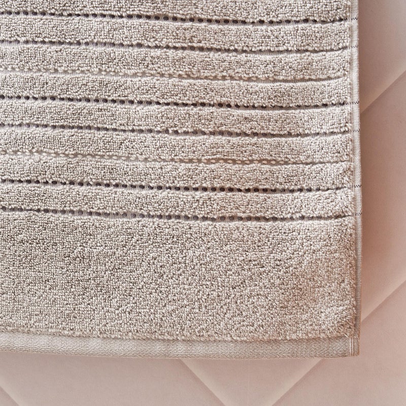 Home Centre Pack of 2-SS24-100% Cotton Zero Twist Bath Towel - 70CM X 1.5M - Grey - Image 5