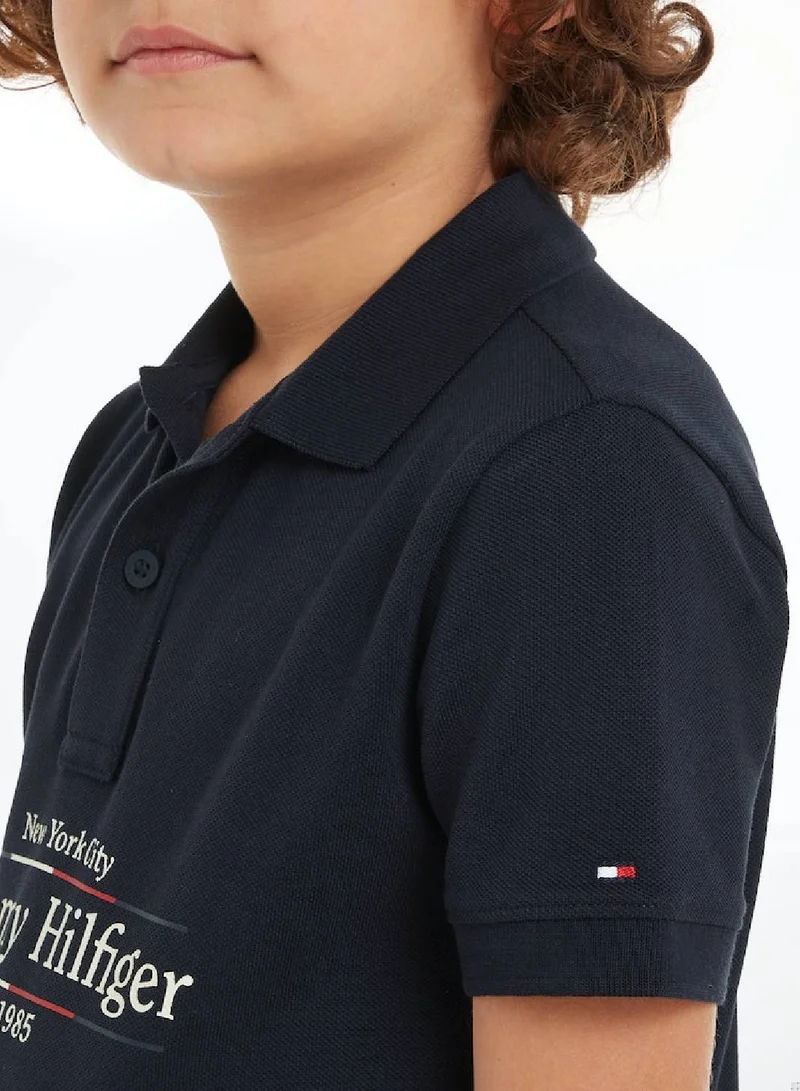 Tommy Hilfiger Desert Sky Icon Regular Polo for Men | Best Price UAE