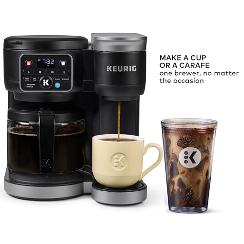 Keurig K-Duo Hot & Iced Single Serve & Carafe Coffee Maker, MultiStream Technology, 72oz Reservoir (Gen 2) - Image 4