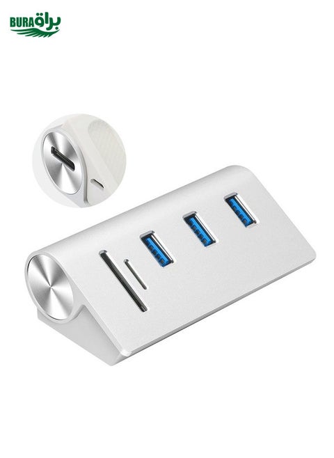 Rocketek HUB-3PC2 High Speed USB 3.0 Splitter HUB Adapter (White)