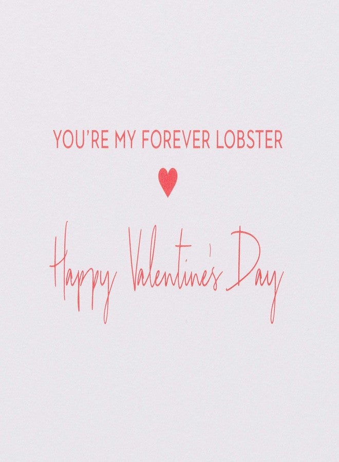 Papyrus Valentine’s Day Card (You Are My Lobster) - Image 3