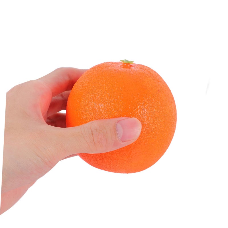 Realistic Artificial Orange Decor 6 Piece Set For Home Kitchen Display And Photo Props - Image 5