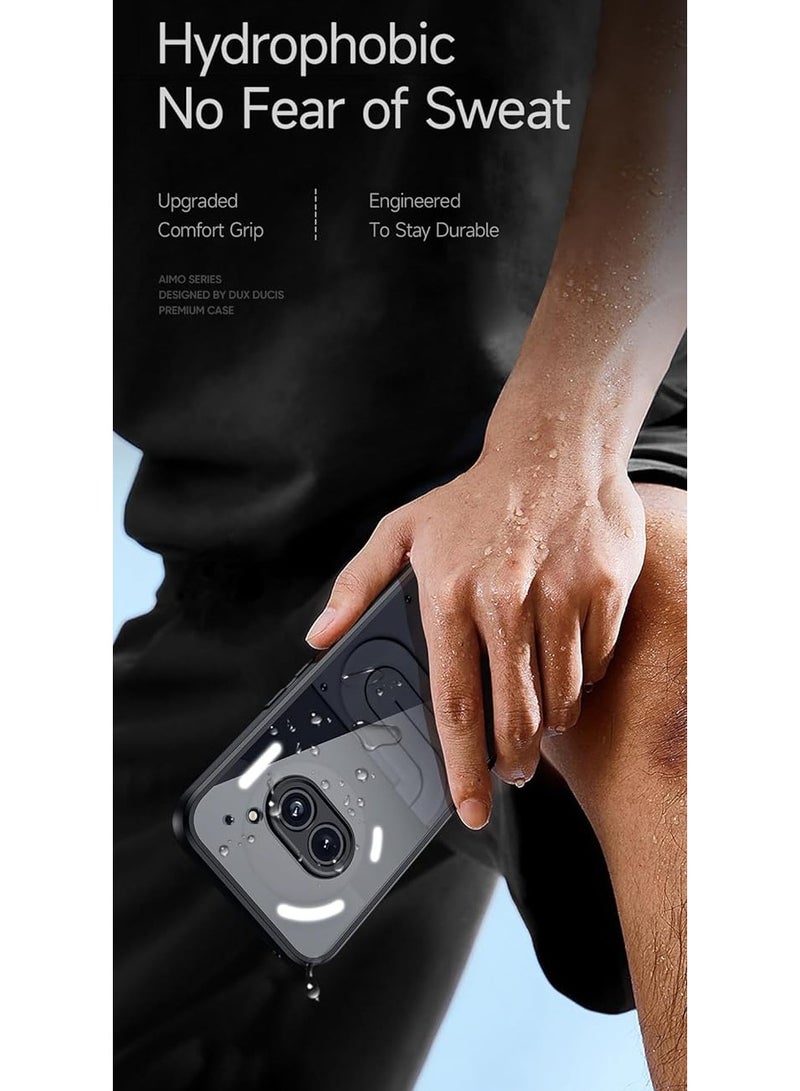 جراب حماية شفاف لهاتف Nothing Phone 2a، صدر في عام 2024، جراب شفاف مضاد للاصفرار ومضاد للتآكل لهاتف Phone 2a - Image 5