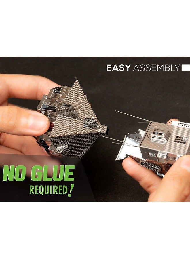 Fascinations Metal Earth Harry Potter The Burrow 3D Metal Model Kit - Image 4