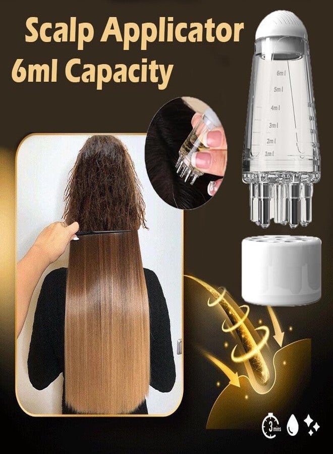 Orrda Hair Oil Applicator Bottle | Scalp Applicator Comb | Roller Ball Mini Portable Hair Oil Massage Comb for Scalp Hair Growth Oil Applicator Bottle (Pack of 1_5.5 x 2.5 cm_6 ml) - Image 5