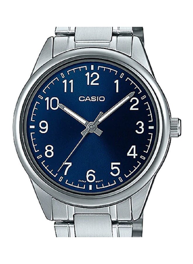 CASIO ساعة يد تناظرية من الستانلس ستيل MTP-V005D-2B4UDF - Image 3