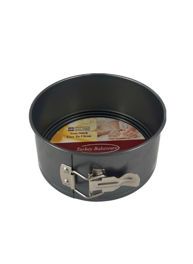 Homemaker Non-stick Deep Springform Pan, 18cm x 8cm, Black - Image 1