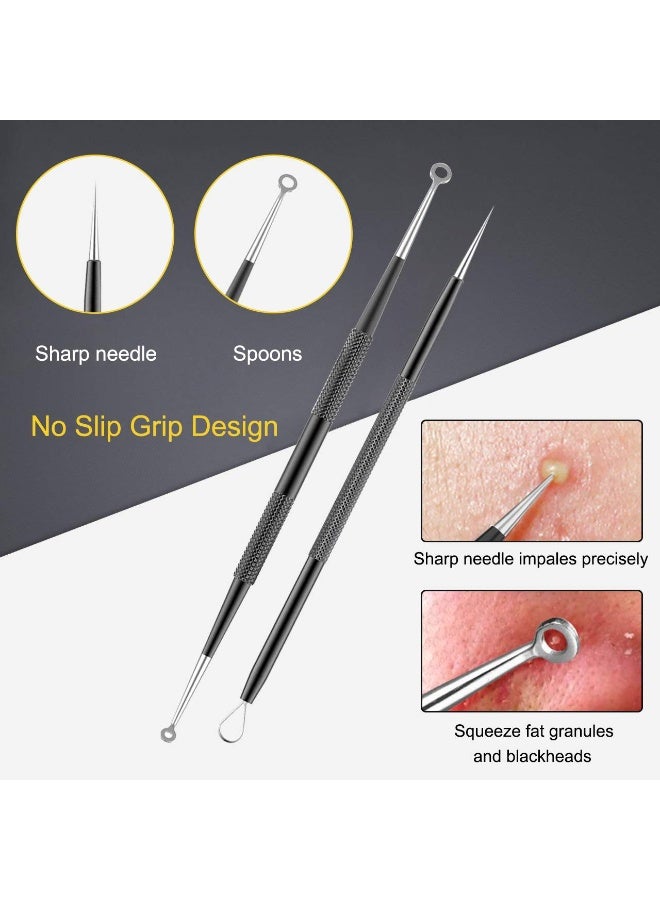Dark Horse 10-Piece Blackhead Removal Kit Set, With Box, Can Quickly And Easily Remove Pimples, Blackheads, Acne, Forehead, Face And Nose - Image 2