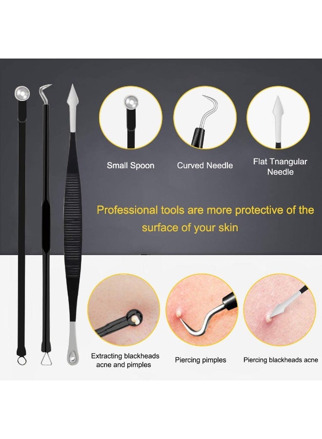 Dark Horse 10-Piece Blackhead Removal Kit Set, With Box, Can Quickly And Easily Remove Pimples, Blackheads, Acne, Forehead, Face And Nose - Image 3