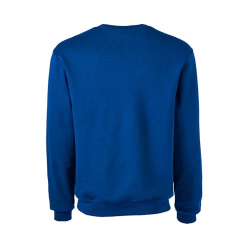 Soffe Mens Crew Neck Sweatshirt, Royal, X-Large - Image 3