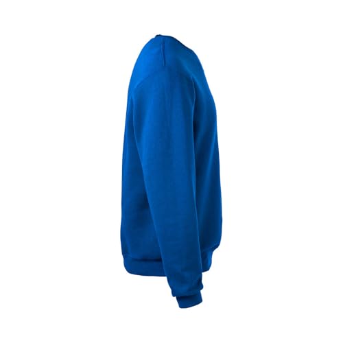 Soffe Mens Crew Neck Sweatshirt, Royal, X-Large - Image 2