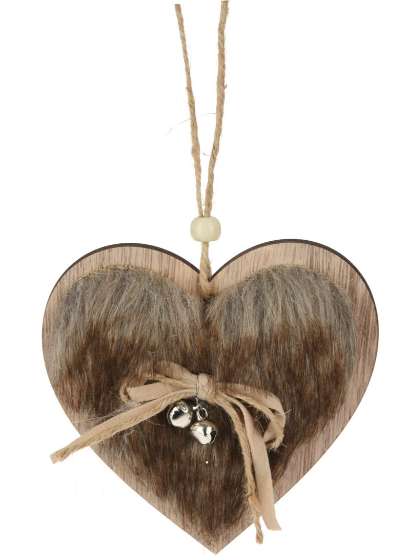 Koopman Homesmiths Christmas Hangdeco Wood 9Cm Aastd  Design - Image 5