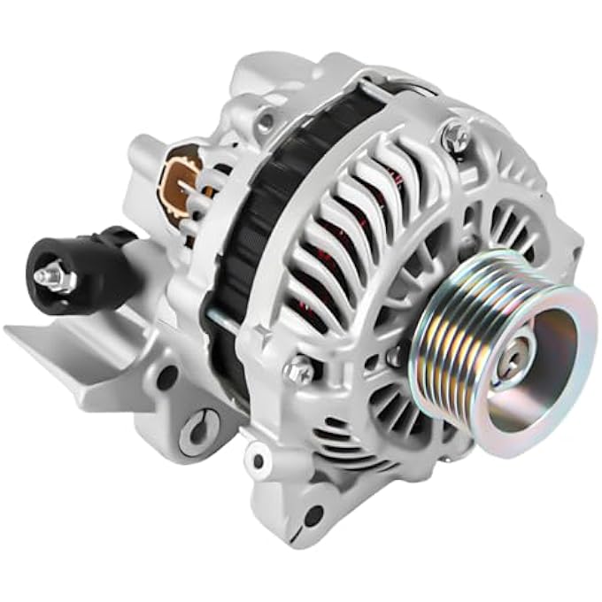 Autodevil Alternator 11176 12V 80Amp fit for Civic 2006-2011 Replace 40048050 AMT0187 A80249 A2TC1391ZC A002TC1391ZC A002TC1391 31100RNAA010M2 31100RA010M2 - Image 1