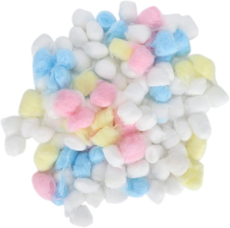 39g Colorful Cotton Balls Hamster Bedding Warm Small Animal House Filler Substrate - Image 3