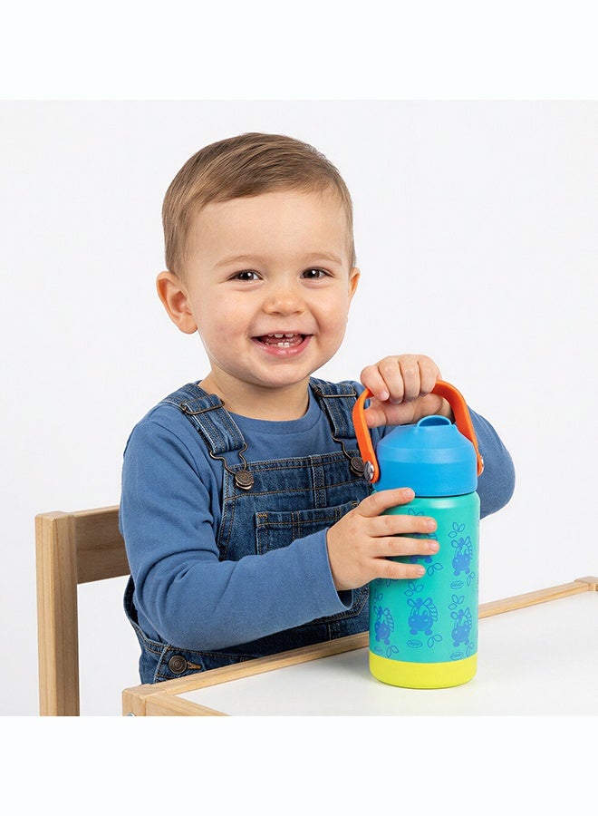 Playgro Clip Clop Adventurer Insulated Bottle – BPA-Free Baby & Toddler Water Bottle, Double-Wall Insulated Sippy Bottle with Leak-Resistant Lid for On-the-Go Hydration - Image 2