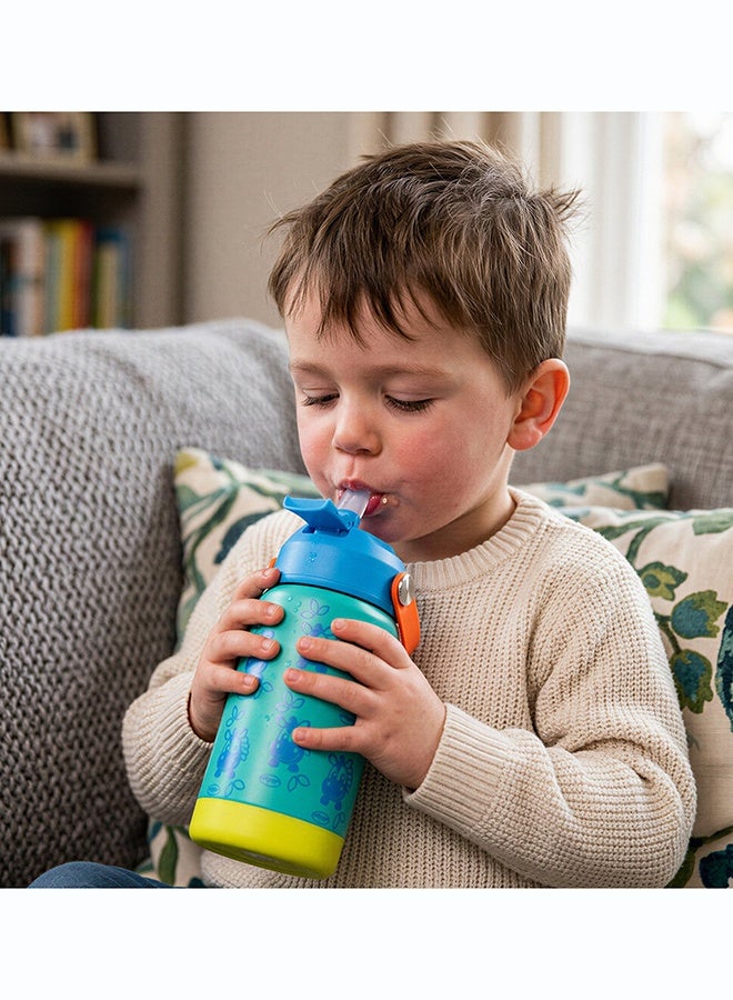 Playgro Clip Clop Adventurer Insulated Bottle – BPA-Free Baby & Toddler Water Bottle, Double-Wall Insulated Sippy Bottle with Leak-Resistant Lid for On-the-Go Hydration - Image 3