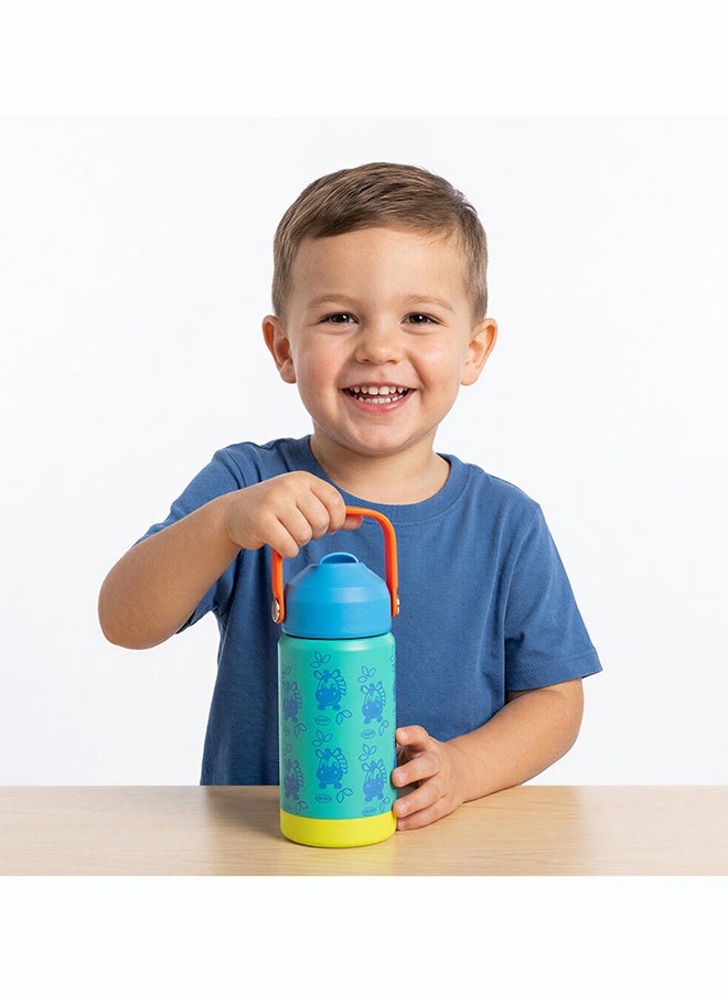 Playgro Clip Clop Adventurer Insulated Bottle – BPA-Free Baby & Toddler Water Bottle, Double-Wall Insulated Sippy Bottle with Leak-Resistant Lid for On-the-Go Hydration - Image 5