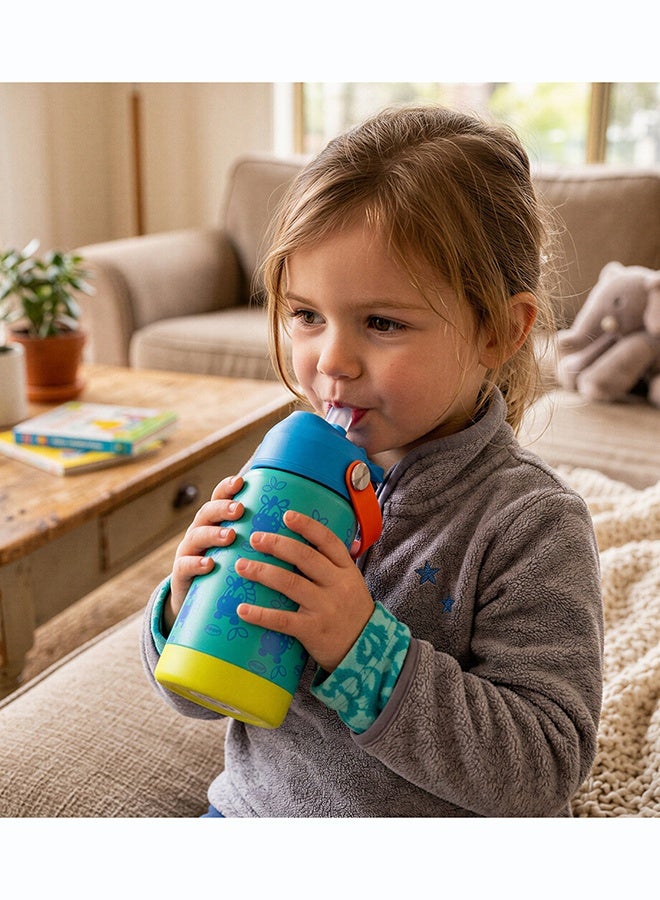 Playgro Clip Clop Adventurer Insulated Bottle – BPA-Free Baby & Toddler Water Bottle, Double-Wall Insulated Sippy Bottle with Leak-Resistant Lid for On-the-Go Hydration - Image 4