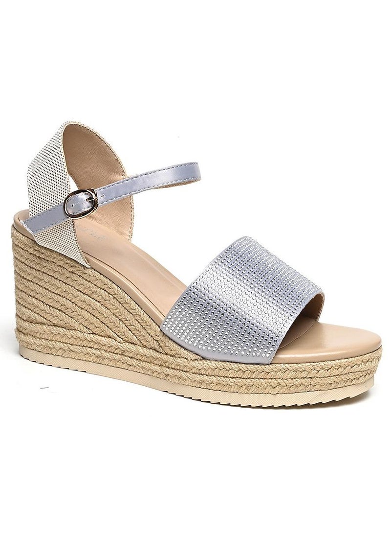 Cuple Comfort Ankle Strap Wedge Sandals - Image 1