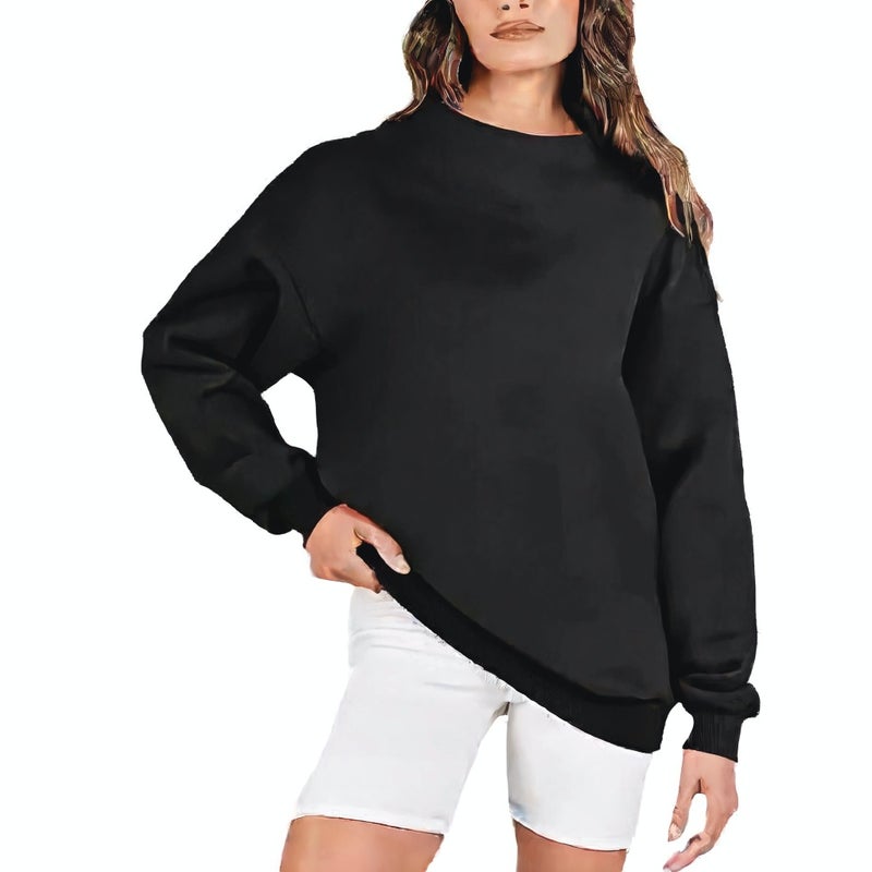 Women's Stand Collar Sports Sweatshirt - Image 3