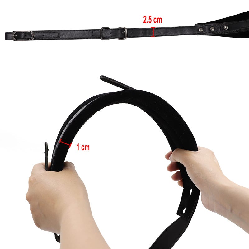 Rayzm Accordion Harness Straps, Adjustable Shoulder Belts Straps for Accordions, Thickened Synthetic Leather - Image 2