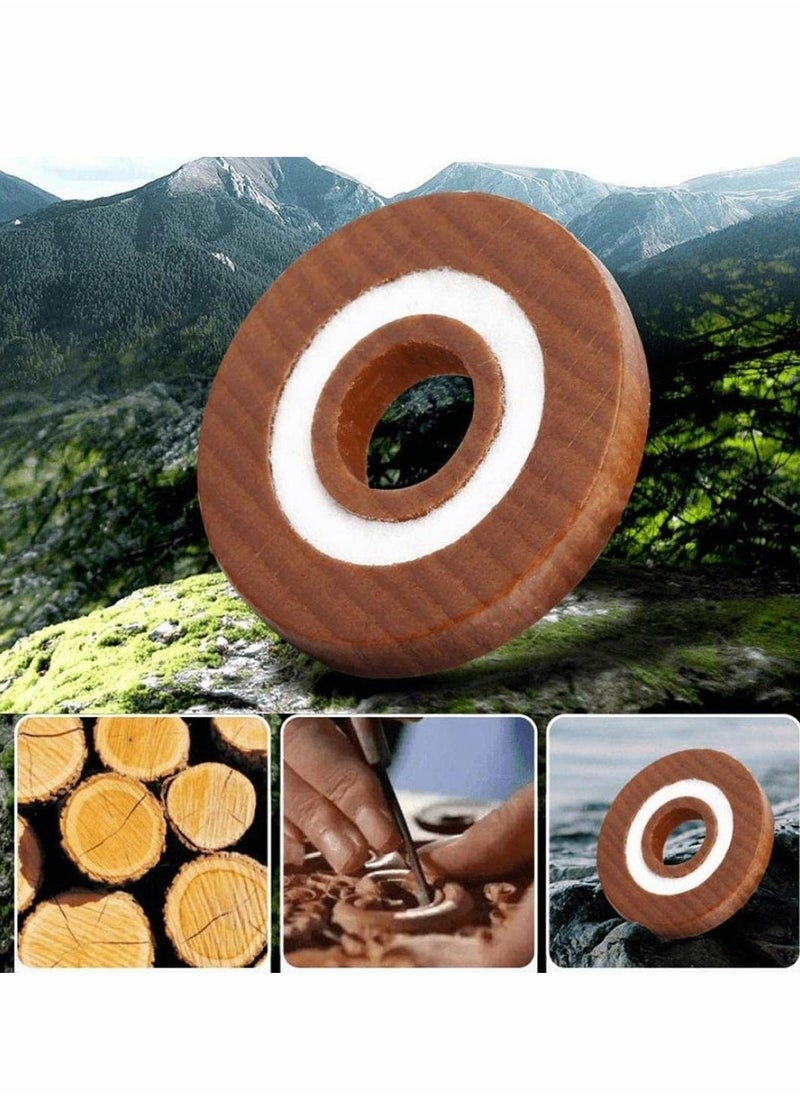 SYOSI Car Air Fresheners, Solar Car Aroma Diffuser Car Interior Accessories, Solar Rotating Cologne Aromatherapy Essential Oil Diffuser Fragrance (Black) - Image 3