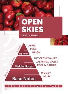 Scentabook Scentabook Diffuser Aroma Open Skies 300ml | Premium oil | Made in France  - Image 2