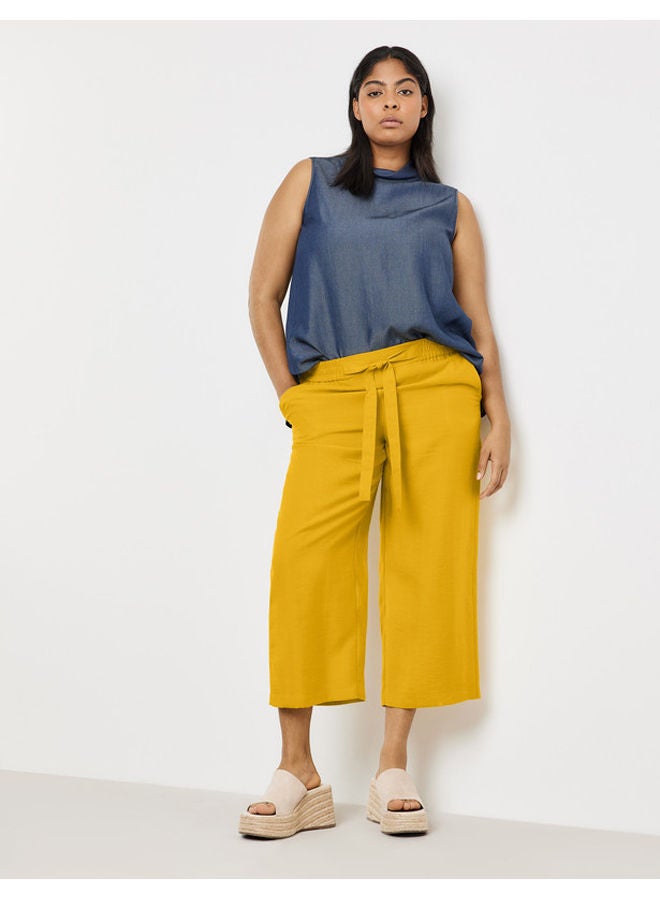 GERRY WEBER Culottes with a tie-around belt  - Image 1
