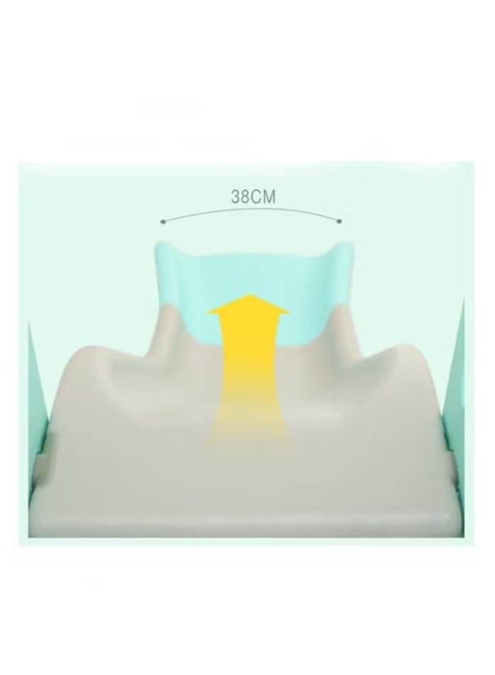 فول جوي مجموعة زحليقة وأرجوحة مع حلقة كرة سلة 3*1 للأطفال،مجموعة ملعب داخلي وخارجي للأطفال الصغار،مجموعة ألعاب تسلق للأطفال - Image 4