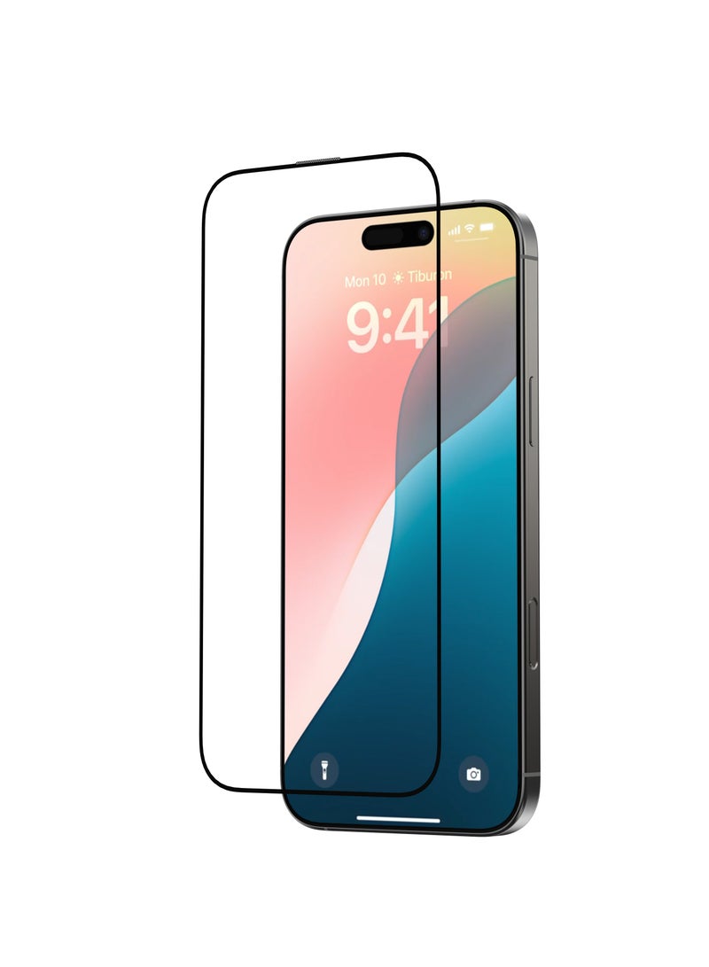 ديفيا حماية شاشة  ايفون  16 برو ماكس استيكر من ديفيا  3D Edge to Edge فائق الجودة مقاومة قصوى للخدوش ضد الماء مع صلابة 9H - Image 1