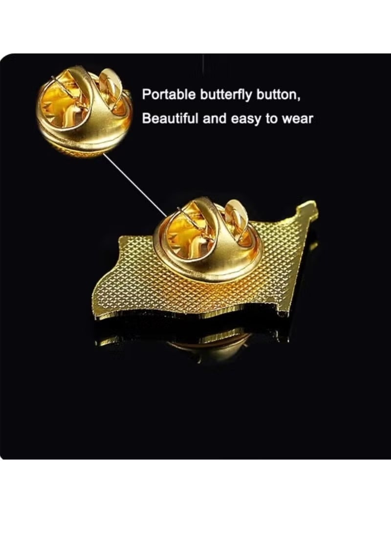 24 قطعة دبابيس على شكل علم الإمارات للاحتفال باليوم الوطني - Image 3