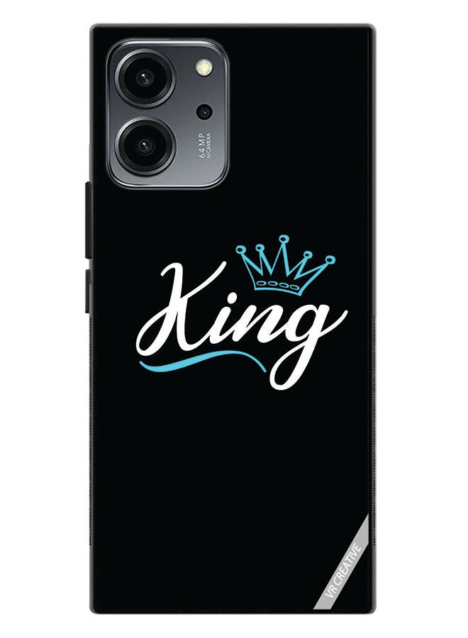 VR CREATIVE Protective Case Cover For Honor 80 SE King Design Multicolour - Image 1