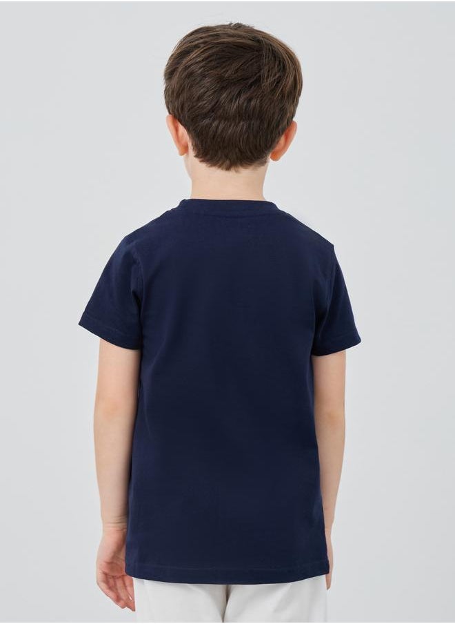 Styli Styli Graphic Print Round Neck T-Shirt  - Image 5