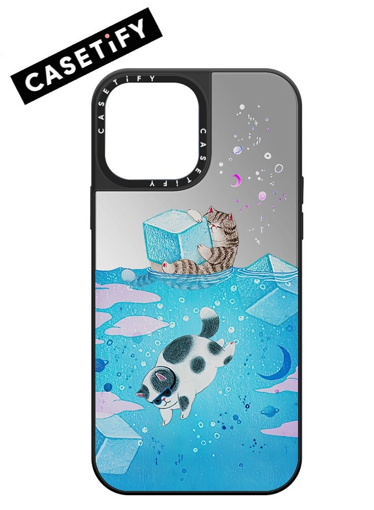 Casetify Case for iPhone 13/14 Cute Cat Pattern Cover - Image 1