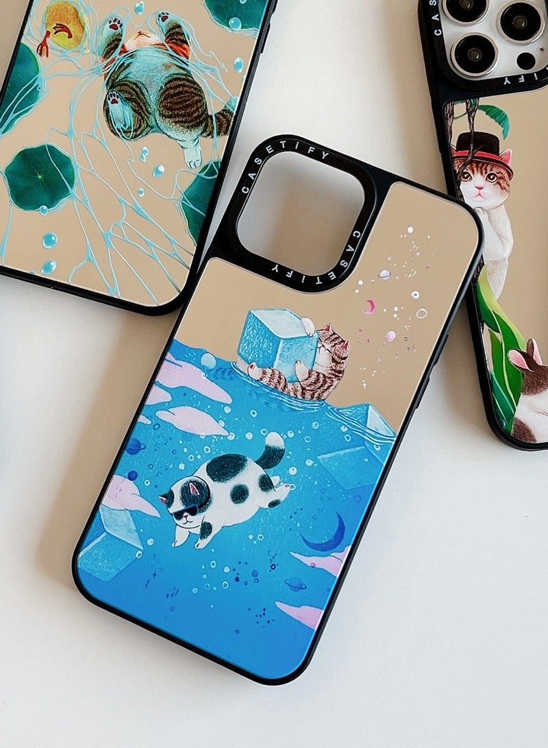 Casetify Case for iPhone 13/14 Cute Cat Pattern Cover - Image 2