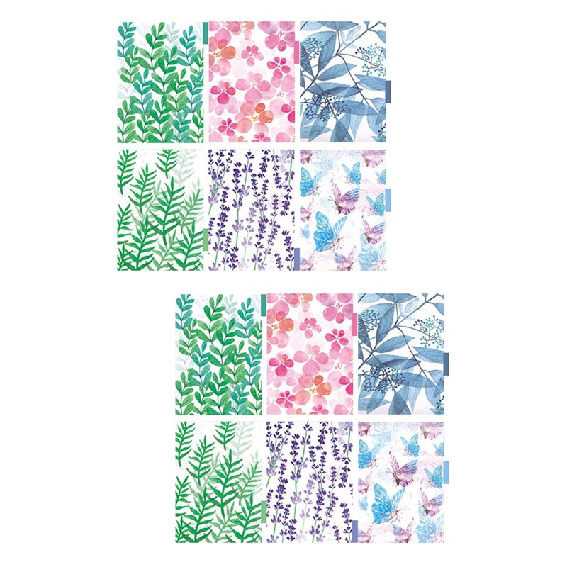 12 Sheets Binder Dividers Binder Notebook Indexing Page Notebook Page Divider for Binders - Image 1