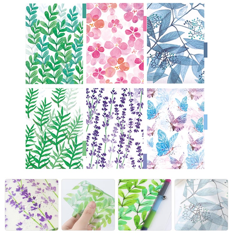 12 Sheets Binder Dividers Binder Notebook Indexing Page Notebook Page Divider for Binders - Image 3