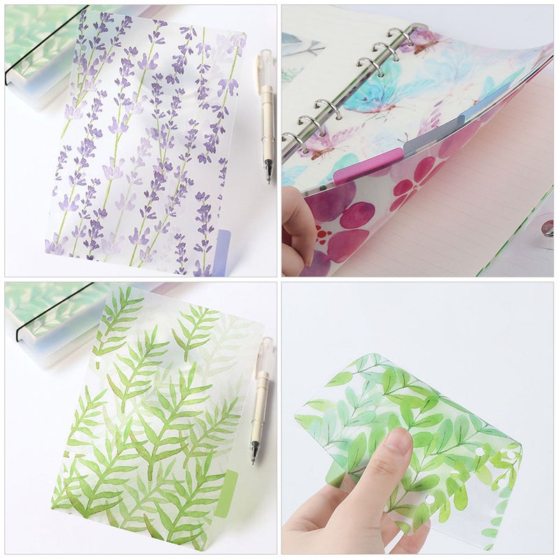 12 Sheets Binder Dividers Binder Notebook Indexing Page Notebook Page Divider for Binders - Image 5