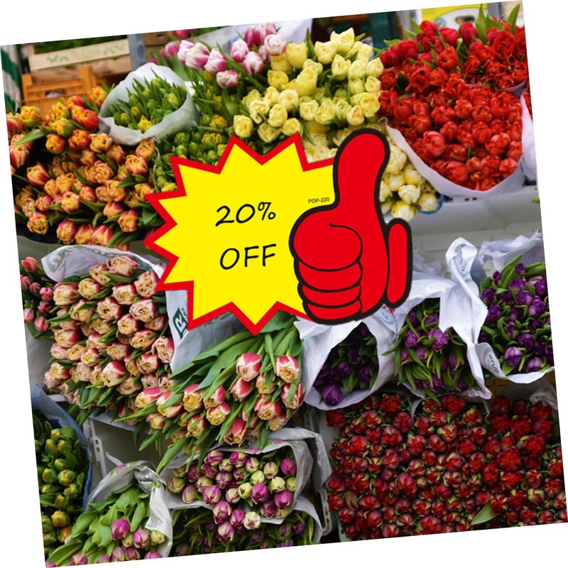 10Pcs Neon Price Tags Bright Burst Paper Signs Easy Write Cardboard Labels For Retail Store Supermarkets - Image 5