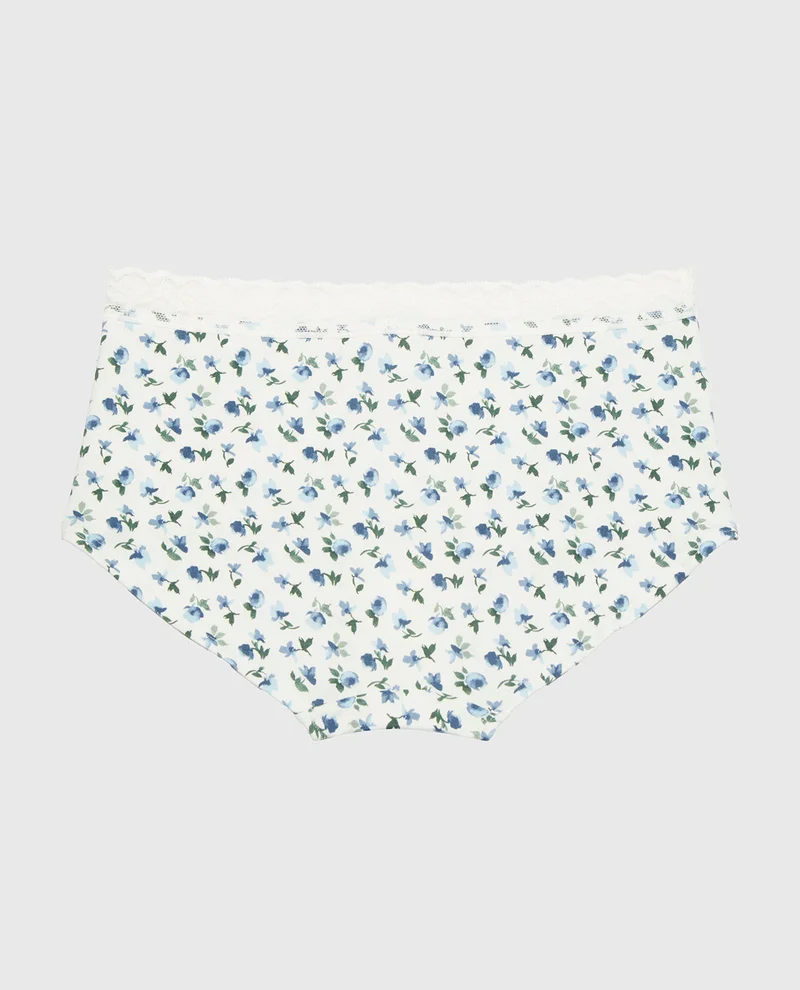 La Senza La Senza Ultrasoft Boyshort Panty with Lace Trim