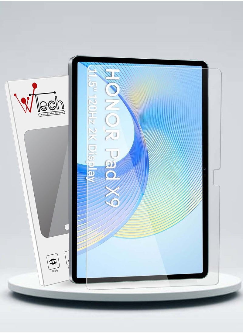 Wtech Honor Pad X9 11.5 Inch 2023 9H HD Tempered Pro Plus Series Glass Screen Protector (TSG9CN) - Clear  - Image 1