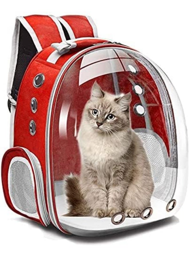 Breathable backpack with double shoulder straps for carrying pets, cats- and dogs for outings and travel- pet supplies - Image 1